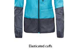 waterproof jacket elasticated cuffs
